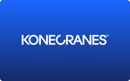 Blue version: Konecranes logo