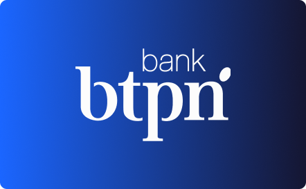 Blue version: Bank btpn logo