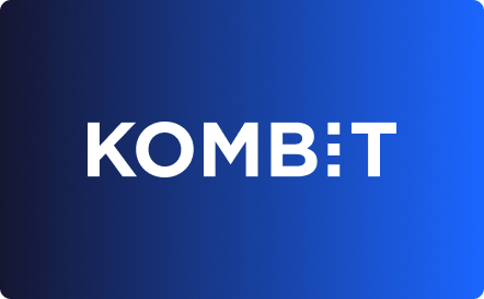 Boue version: Kombit logo