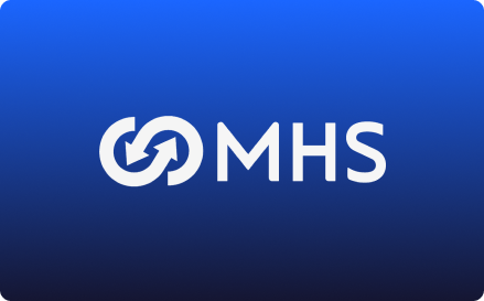 Blue version: MHS logo