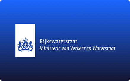 Blue version: Rijkswaterstraat logo
