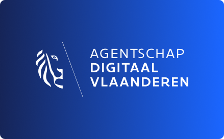 Digitaal Vlaanderen logo blue