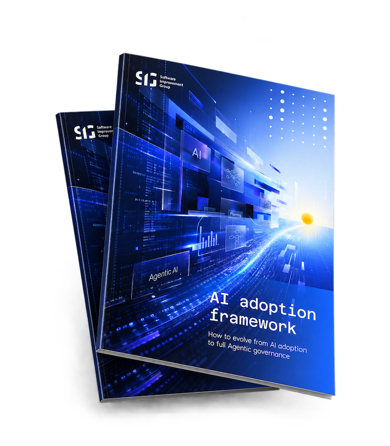 AI Adoption Framework report cover mockup