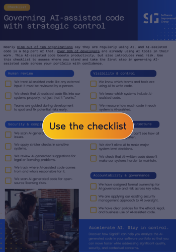 AI checklist