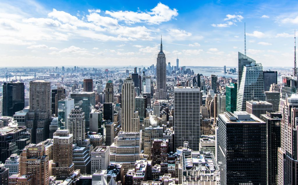 Image of the New York City skyline.
