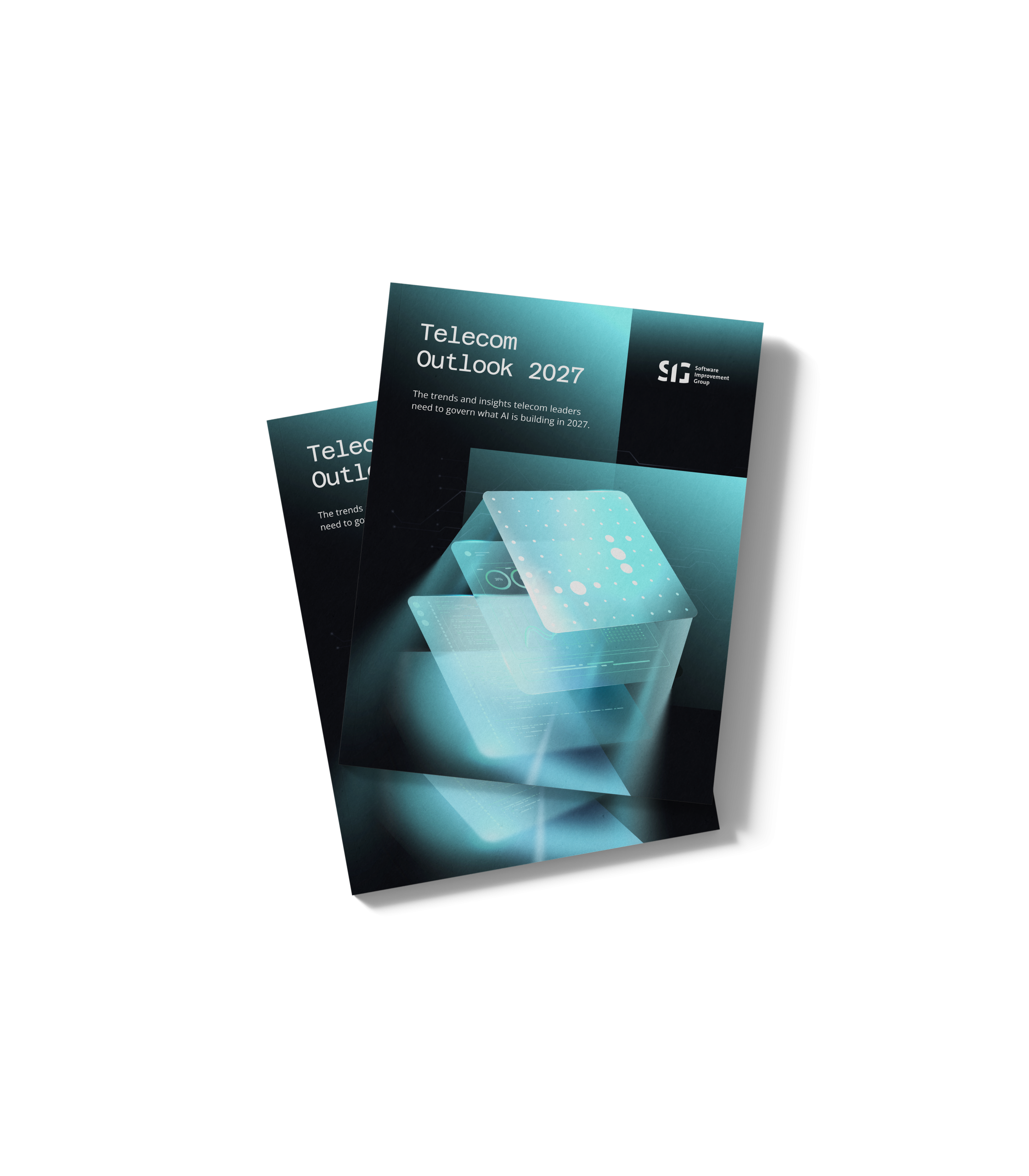 Telecom Outlook 2027 cover mockup